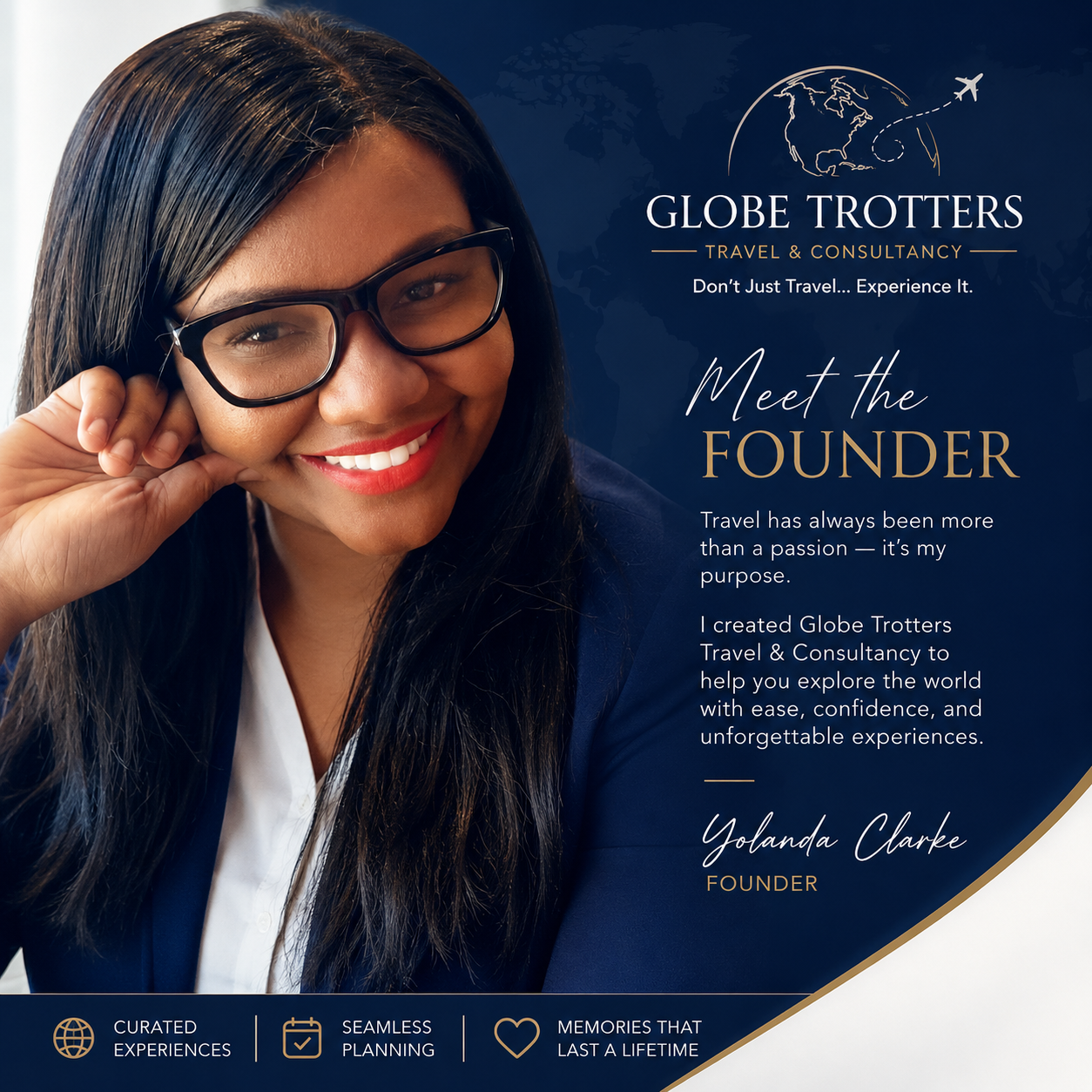 Meet the Founder — Yolanda Clarke, Globe Trotters Travel & Consultancy